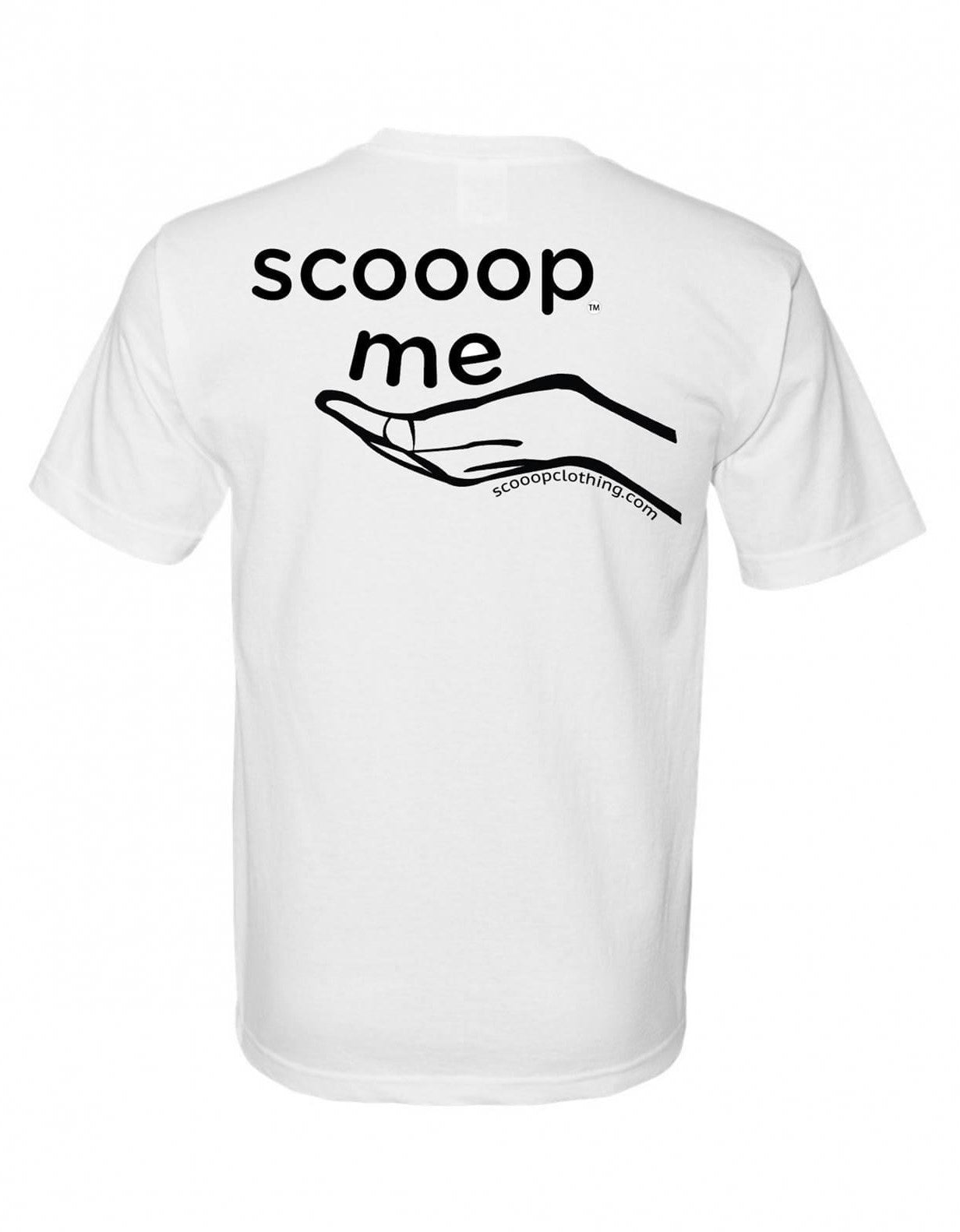 Scooop'm T-Shirt White Large