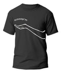 Scooop'm T-shirt in black - front